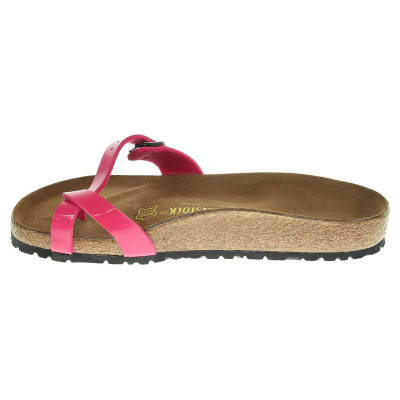 detail Dámské pantofle Birkenstock Piazza 417221 růžové