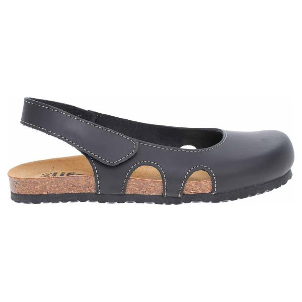 detail Dámské sandály Bio Life 0837.06 Riva black leather
