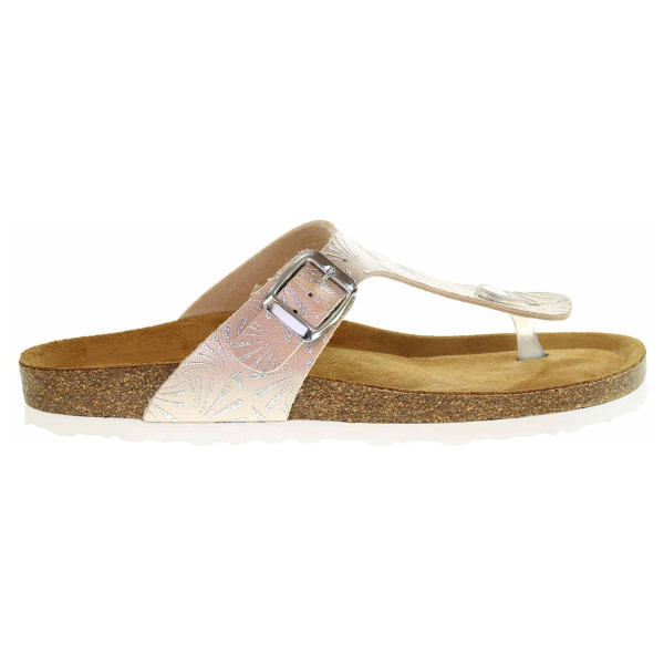 detail Dámské pantofle Bio Life 0027.376 Como rosegold
