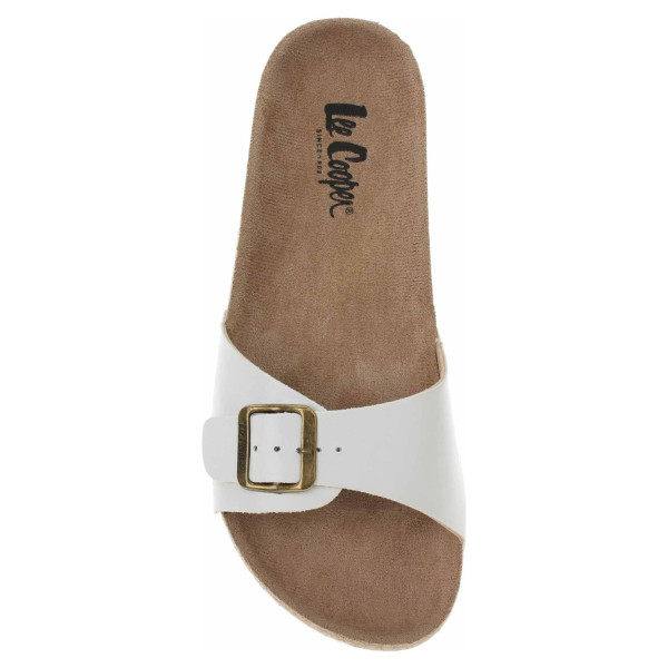 detail Dámské pantofle Lee Cooper LCW-22-35-1169LB white