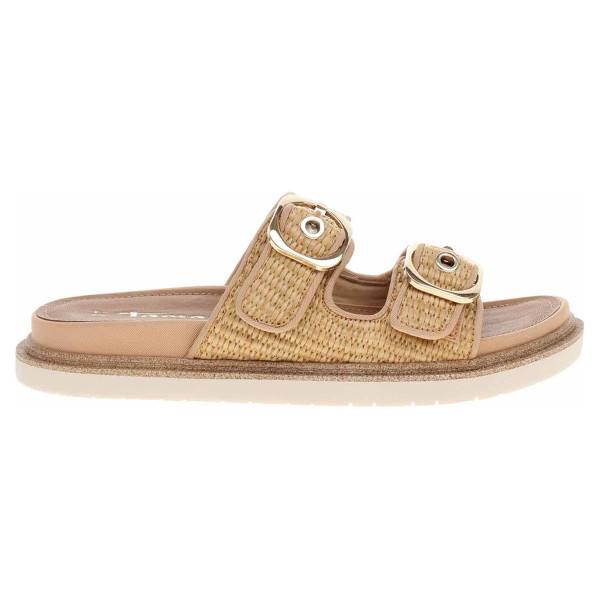 detail Dámské pantofle Tamaris 1-27505-42 tan