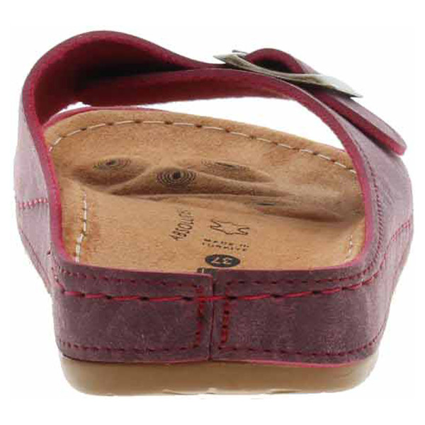 detail Dámské pantofle Medi Line S182.00 bordo
