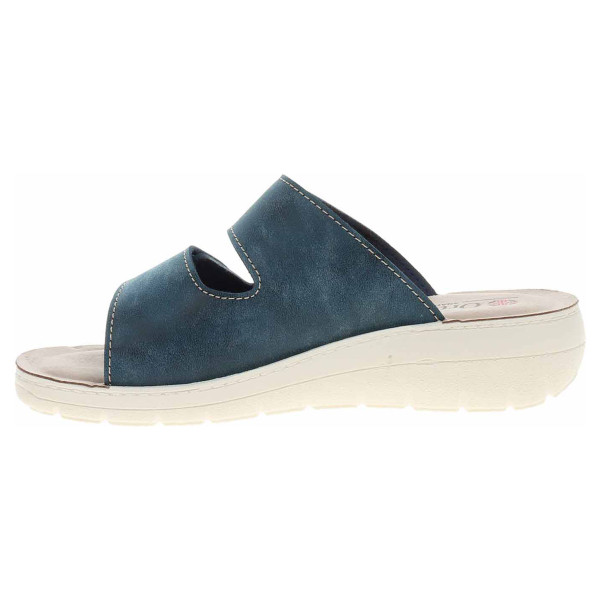 detail Dámské pantofle Orto Med 2622-N17 modrá