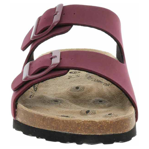 detail Dámské pantofle Medi Line 401-24 bordo