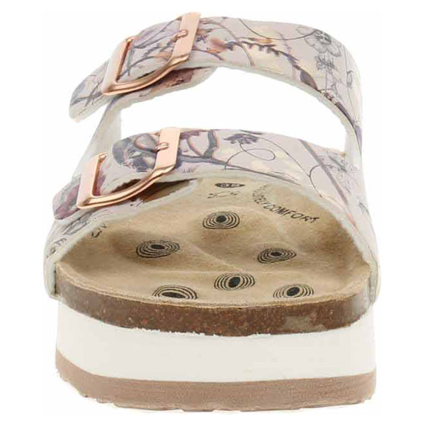 detail Dámské pantofle Medi LIne 409-24 thea pink