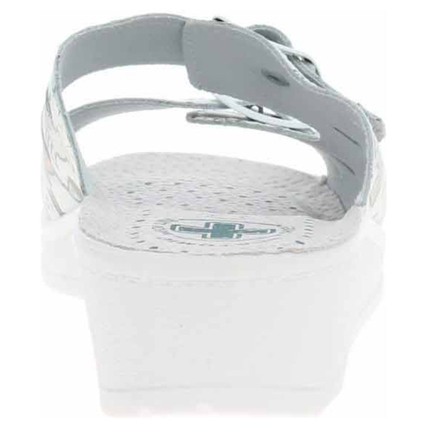 detail Dámské pantofle Medi Line 222-25 bílá