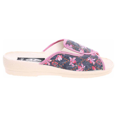 detail Dámské domácí pantofle Rogallo 7101-018 modrá