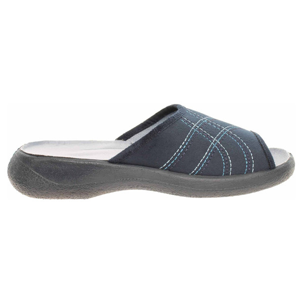 detail Dámské domácí pantofle Befado 442D147 modrá