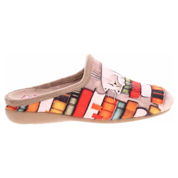 detail Dámské domácí pantofle Medi Line 5010-021 taupe