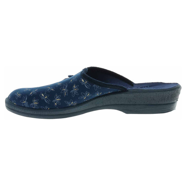 detail Dámské domácí pantofle Befado 219D477 modrá