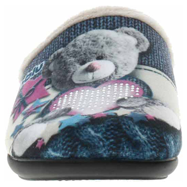 detail Dámské domácí pantofle Inblu 155D210 modrá