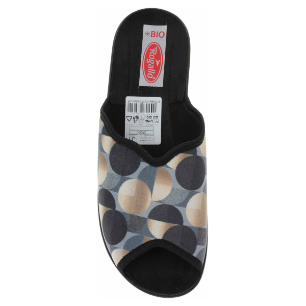 detail Dámské domácí pantofle Rogallo 28062 šedá