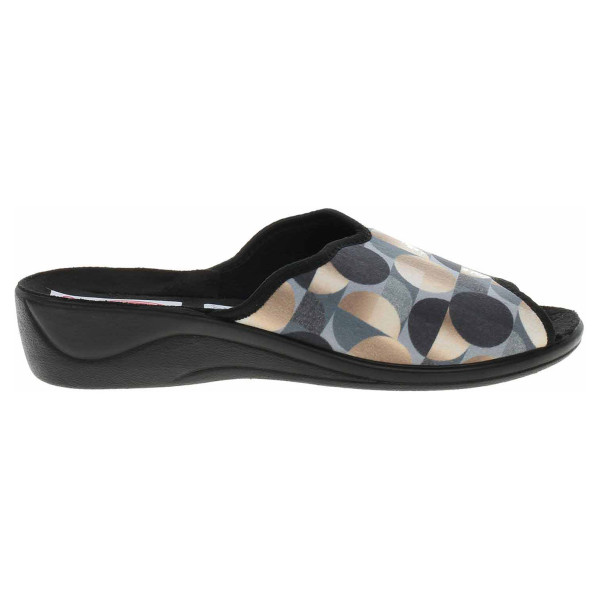 detail Dámské domácí pantofle Rogallo 28062 šedá