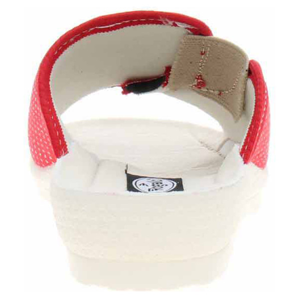 detail Dámské domácí pantofle Rogallo 7101-022 červená