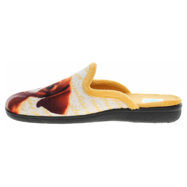 detail Dámské domácí pantofle Medi Line 1146-024 amarillo