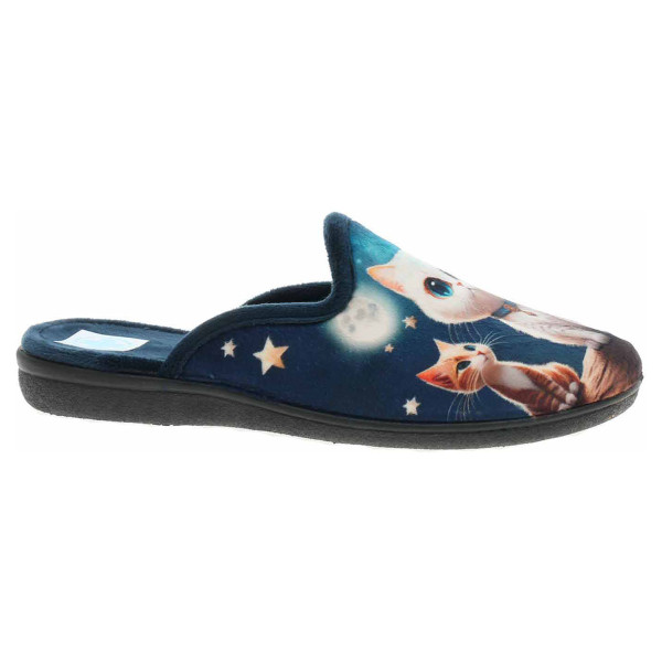 detail Dámské domácí pantofle Medi Line 1523-025 marino