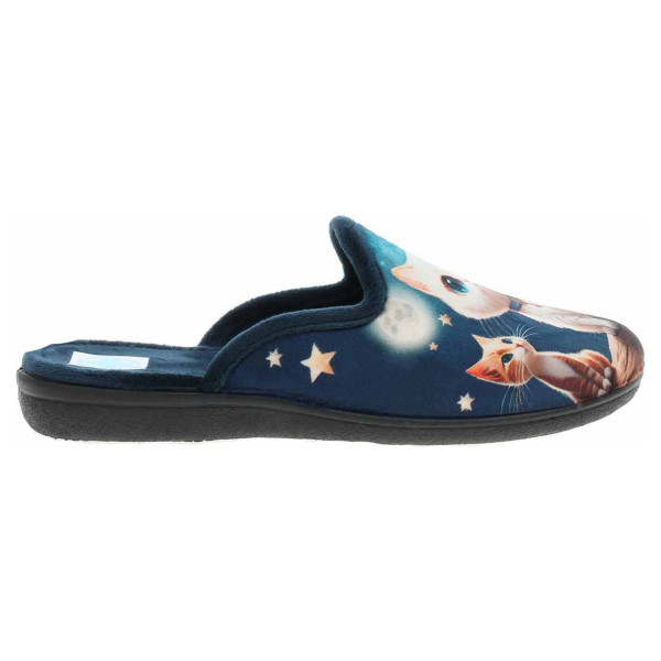 detail Dámské domácí pantofle Medi Line 1523-025 marino