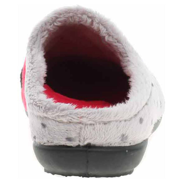 detail Dámské domácí pantofle Medi Line 1121-024 grey-red