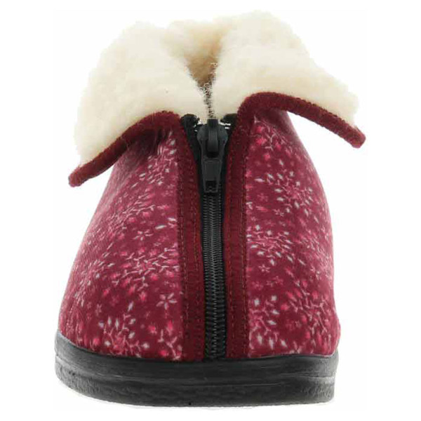 detail Dámské bačkory Rogallo 29432 vínová