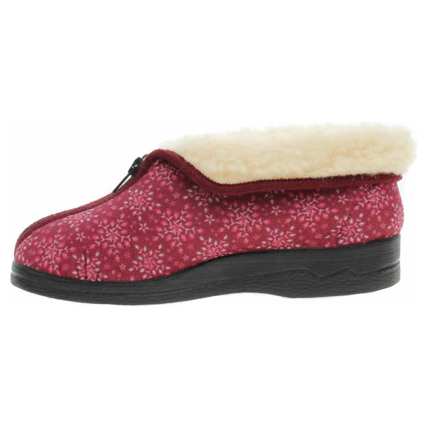 detail Dámské bačkory Rogallo 29432 vínová