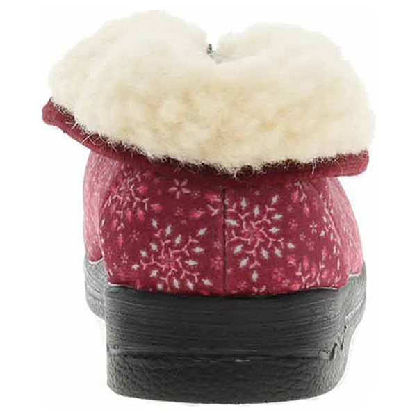 detail Dámské bačkory Rogallo 29432 vínová