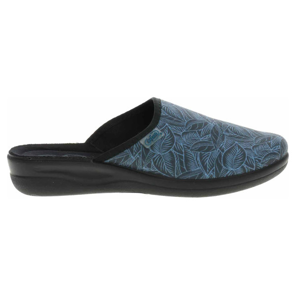 detail Dámské domácí pantofle Befado 551D003 modrá