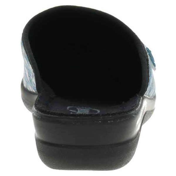 detail Dámské domácí pantofle Befado 551D004 modrá