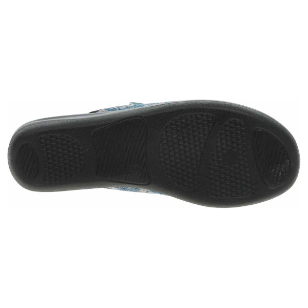 detail Dámské domácí pantofle Befado 551D004 modrá