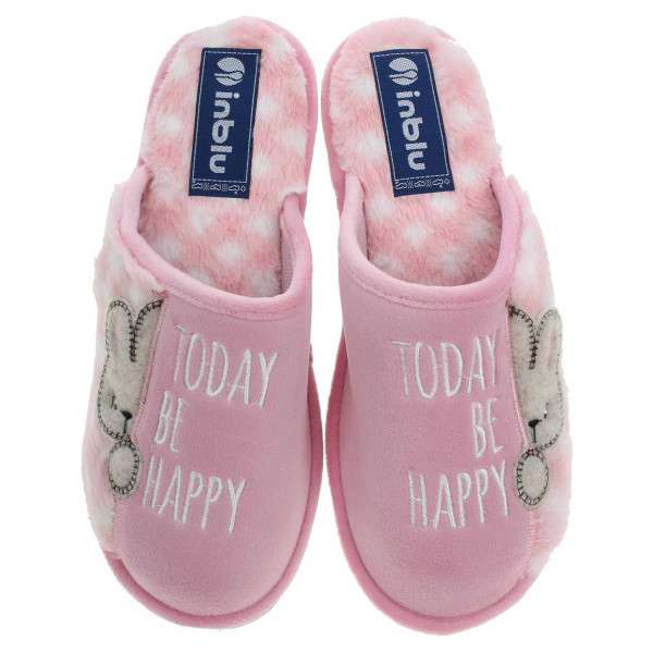 detail Dámské domácí pantofle Inblu 155D151 růžová