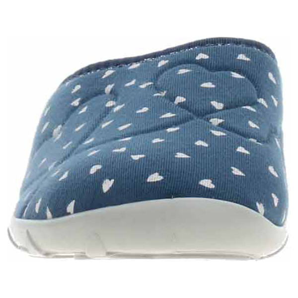 detail Dámské domácí pantofle Befado 235D195 modrá