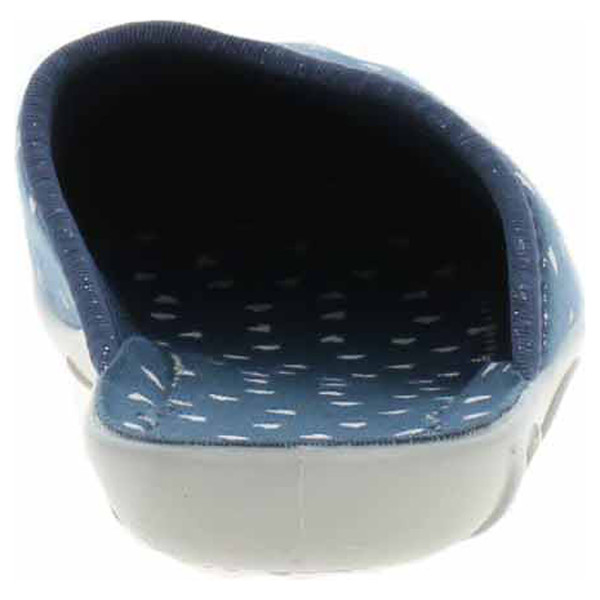 detail Dámské domácí pantofle Befado 235D195 modrá