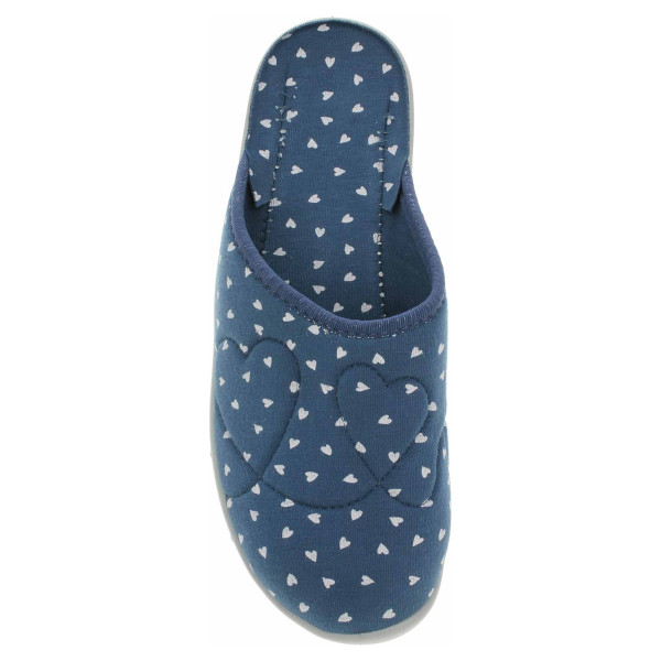 detail Dámské domácí pantofle Befado 235D195 modrá