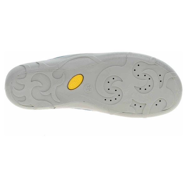 detail Dámské domácí pantofle Befado 235D195 modrá