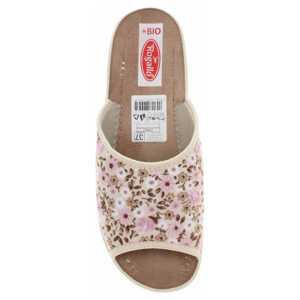 detail Dámské domácí pantofle Rogallo 29453 růžová