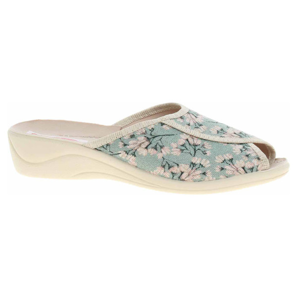 detail Dámské domácí pantofle Rogallo 29541 modrá