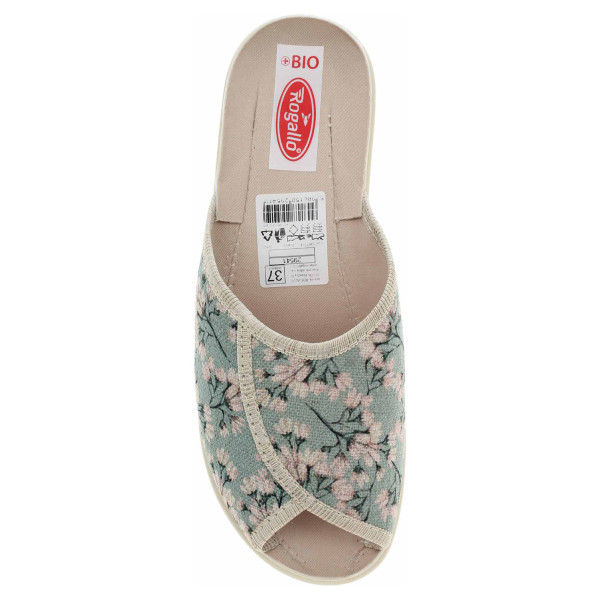 detail Dámské domácí pantofle Rogallo 29541 modrá