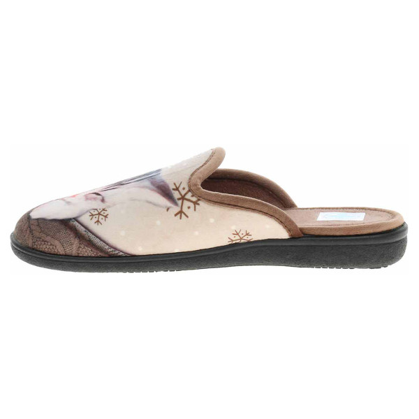 detail Dámské domácí pantofle Medi Line 1517-025 tostado