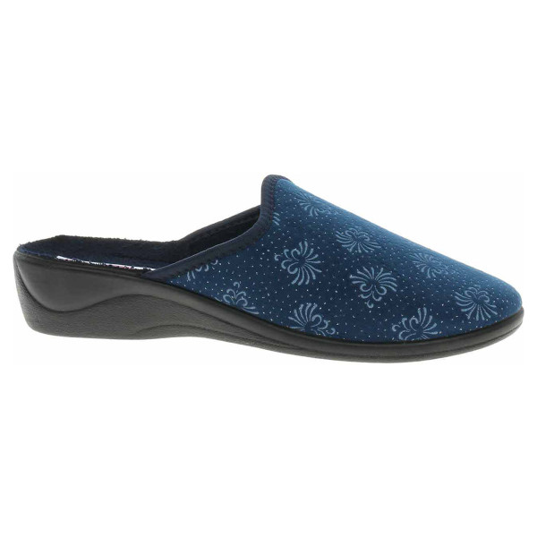 detail Dámské domácí pantofle Rogallo 29784 modrá