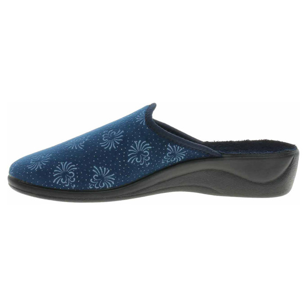 detail Dámské domácí pantofle Rogallo 29784 modrá