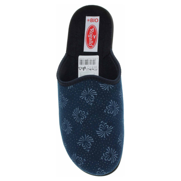 detail Dámské domácí pantofle Rogallo 29784 modrá