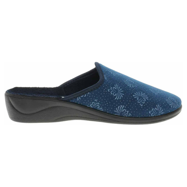 detail Dámské domácí pantofle Rogallo 29784 modrá