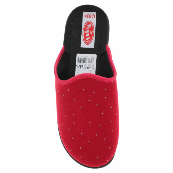 detail Dámské domácí pantofle Rogallo 29859 červená