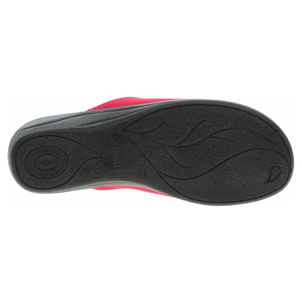 detail Dámské domácí pantofle Rogallo 29859 červená