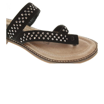 detail Remonte dámské pantofe D7953-01 černé