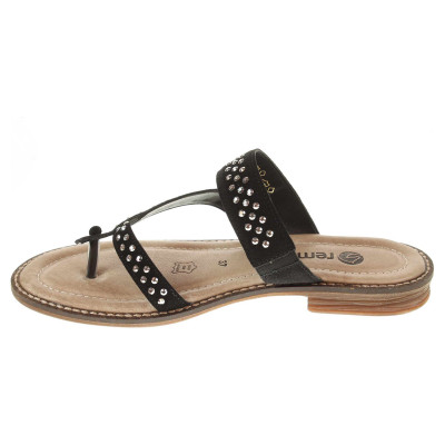 detail Remonte dámské pantofe D7953-01 černé