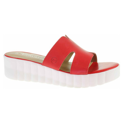 detail Dámské pantofle Tamaris 1-27219-24 red