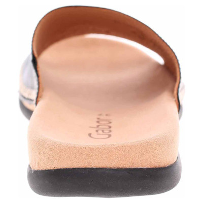 detail Dámské pantofle Gabor 03.705.27 schwarz