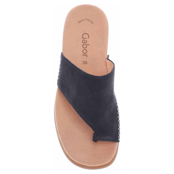 detail Dámské pantofle Gabor 03.700.16 nightblue