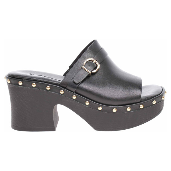 detail Dámské pantofle Tamaris 1-27129-38 black