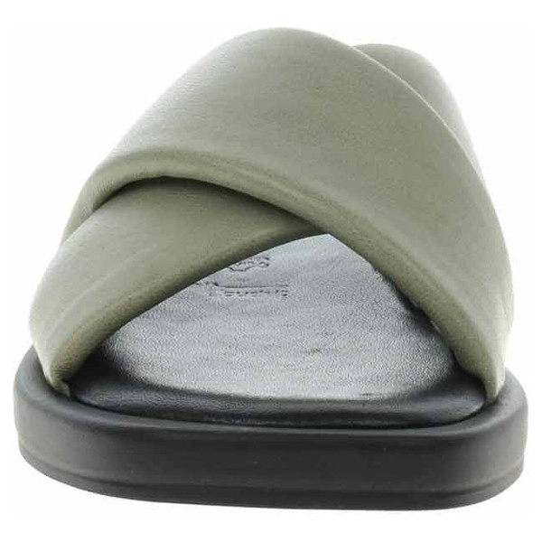 detail Dámské pantofle Tamaris 1-27118-20 sage-black